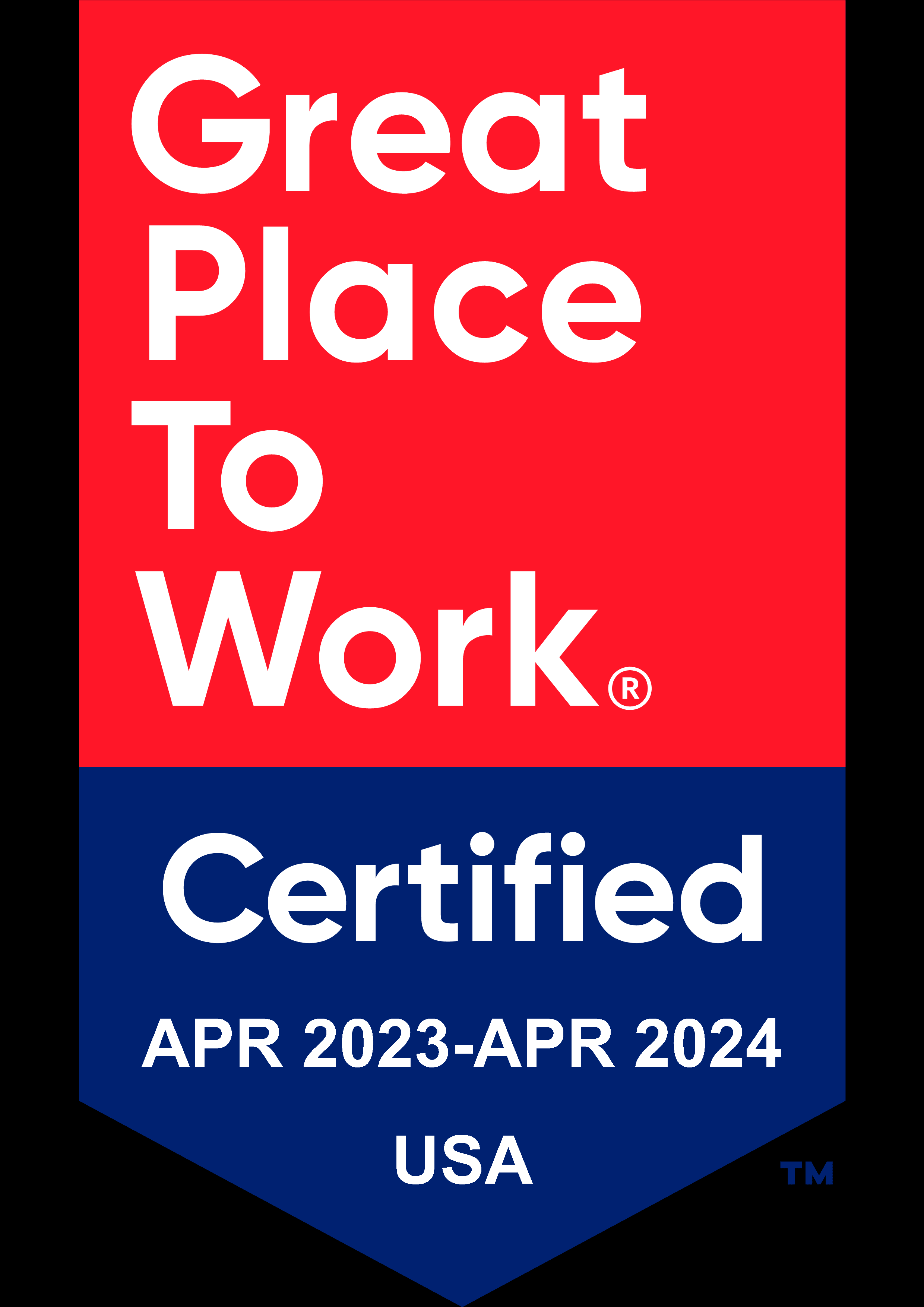 Great Place to Work Award