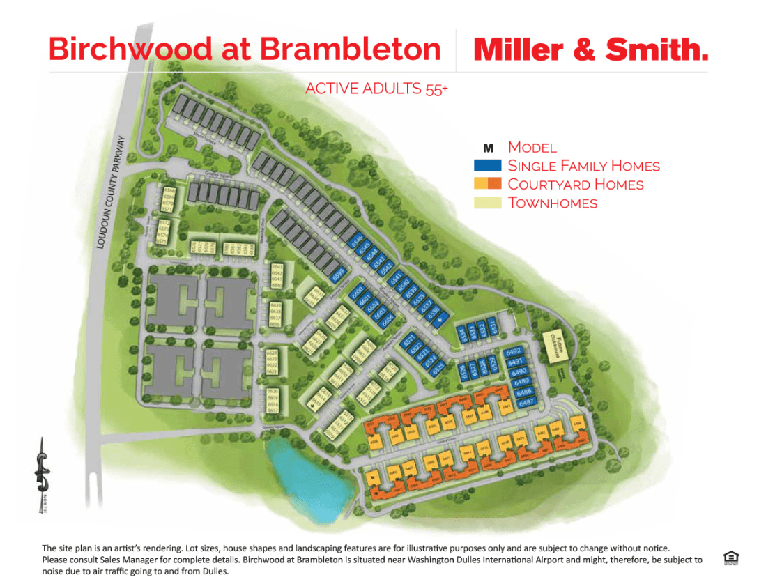 Birchwood Elevator Brownstones community map