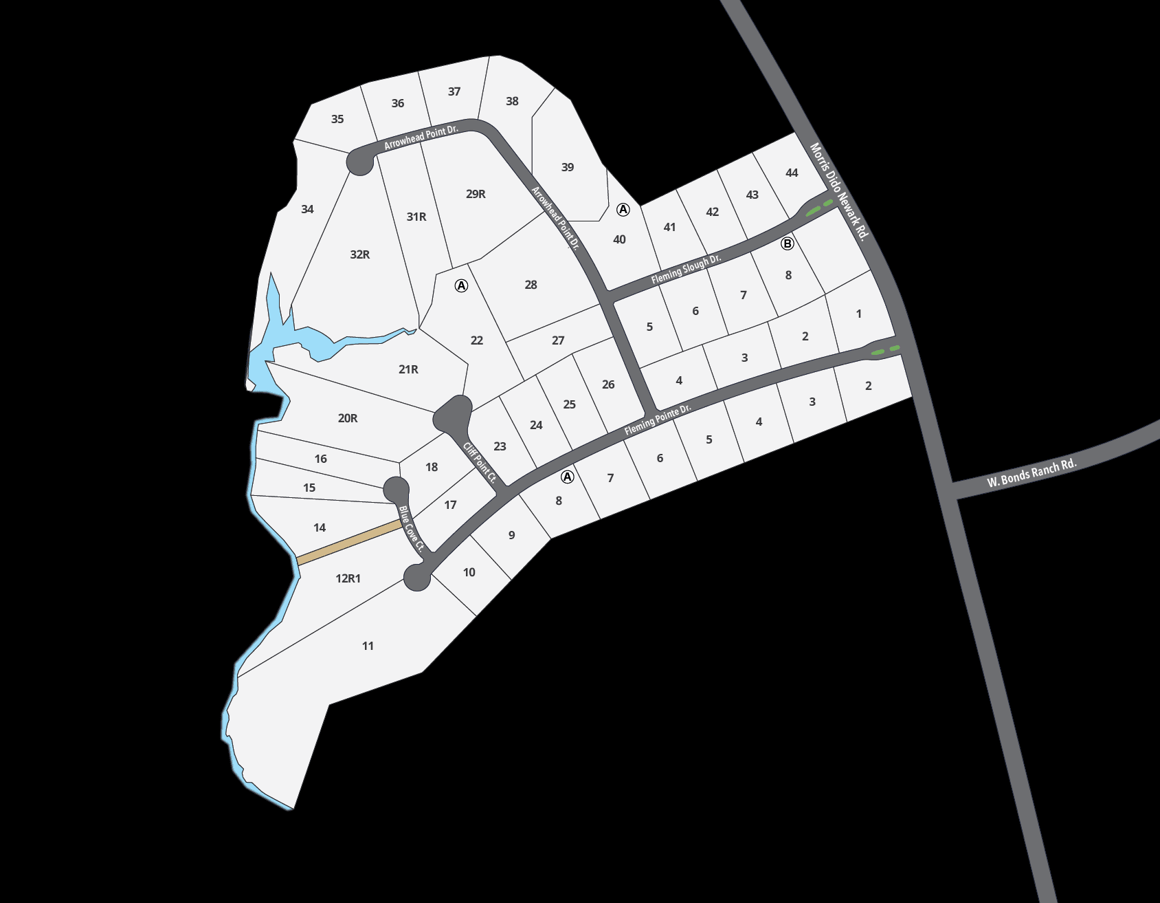 Fleming Pointe community map