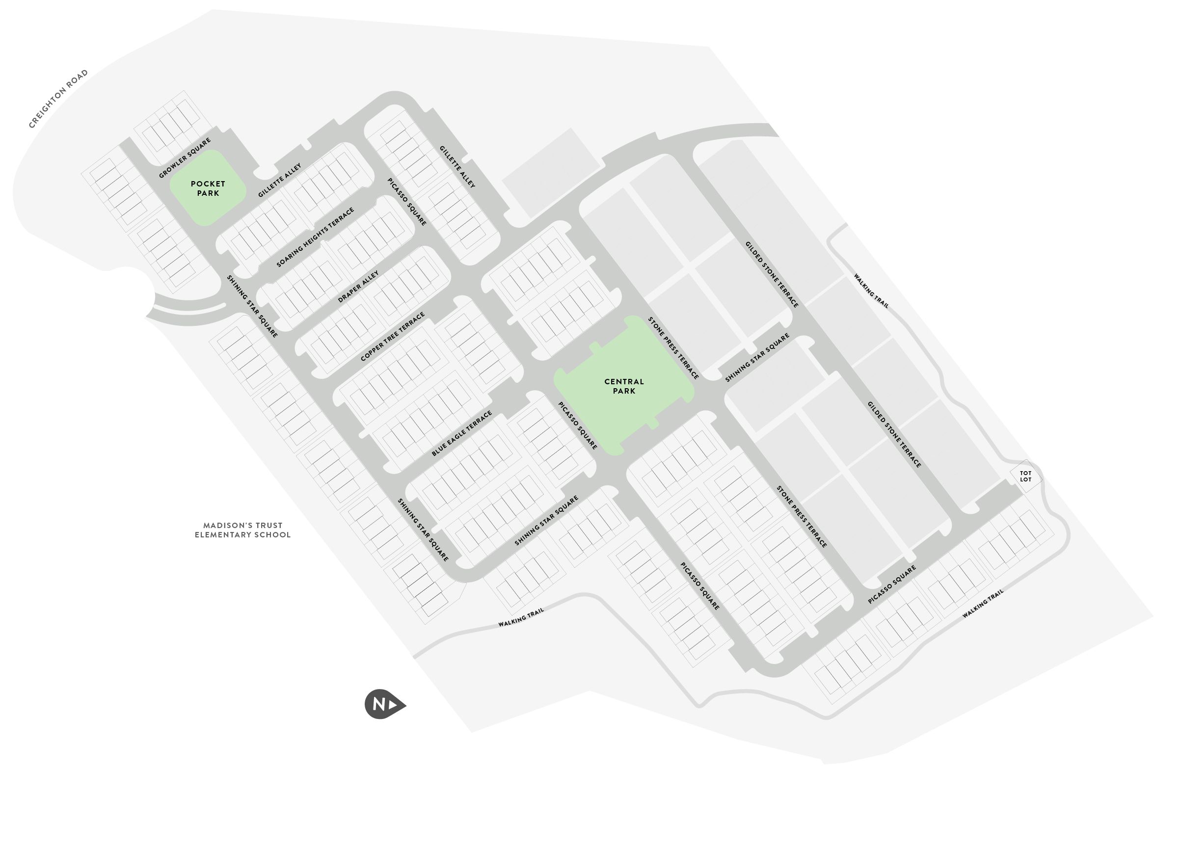 West Park III community map