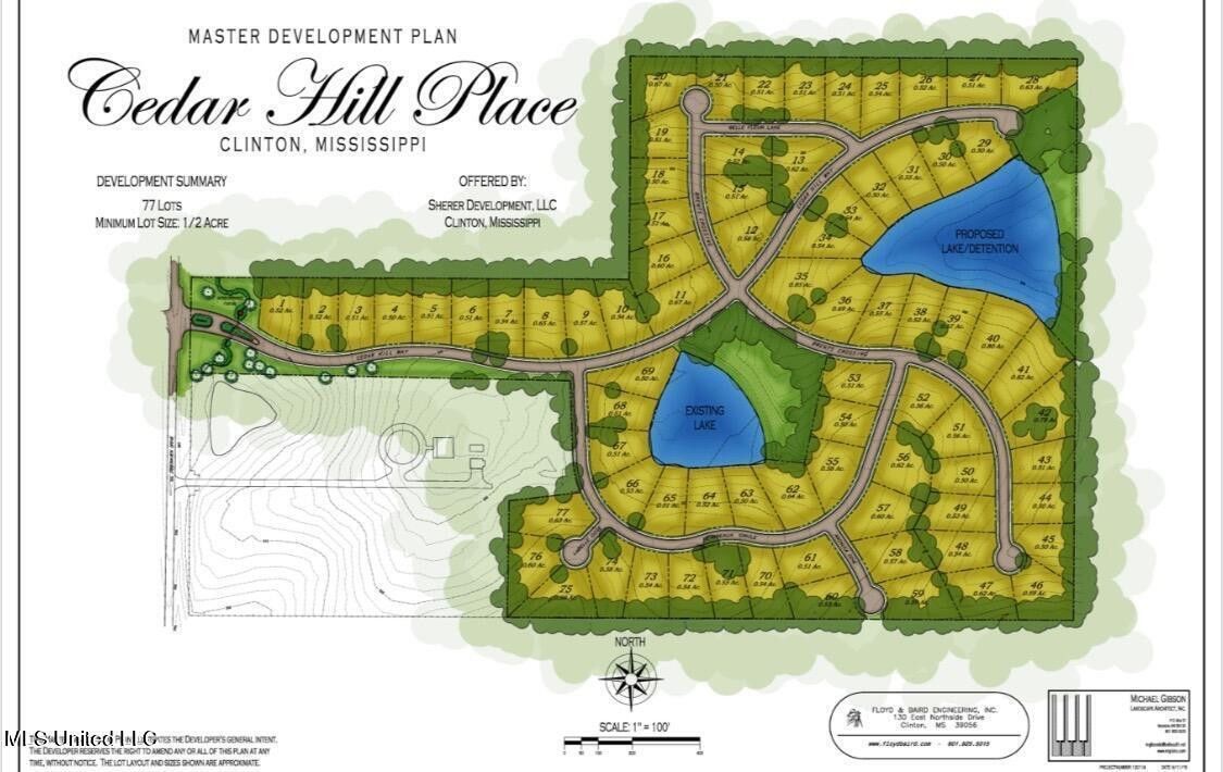 Belle Fleur Lane Lot. Clinton, MS 39056
