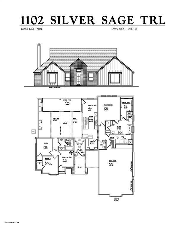 1102 Silver Sage Trail. Weatherford, TX 76085