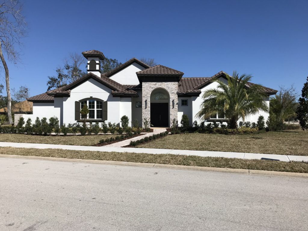 The Courtyard Model Home - Toscana: Palm Coast, Florida - ABD Development 