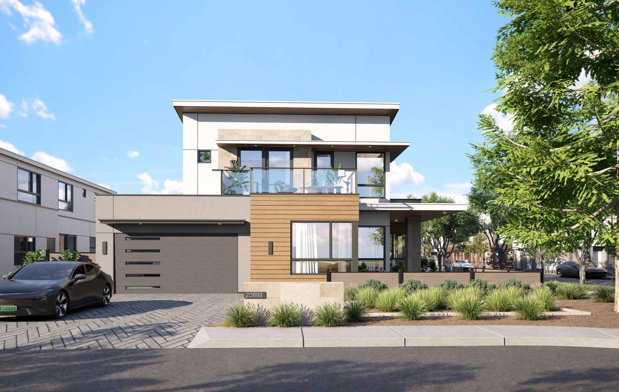 casa en The Meridian at McClellan por AL Homes