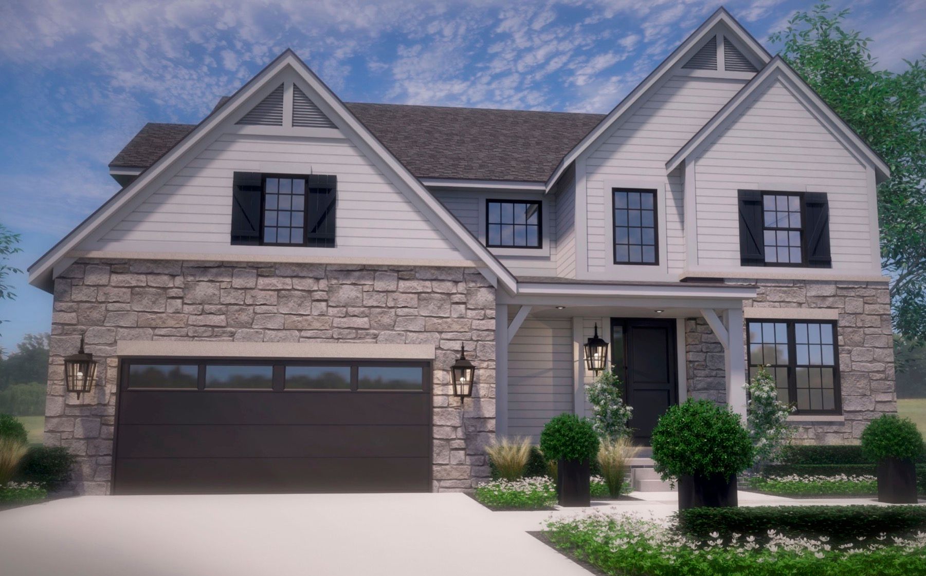 The Arlington 2W - Waldon Reserve: Lake Orion, Michigan - AP Builders