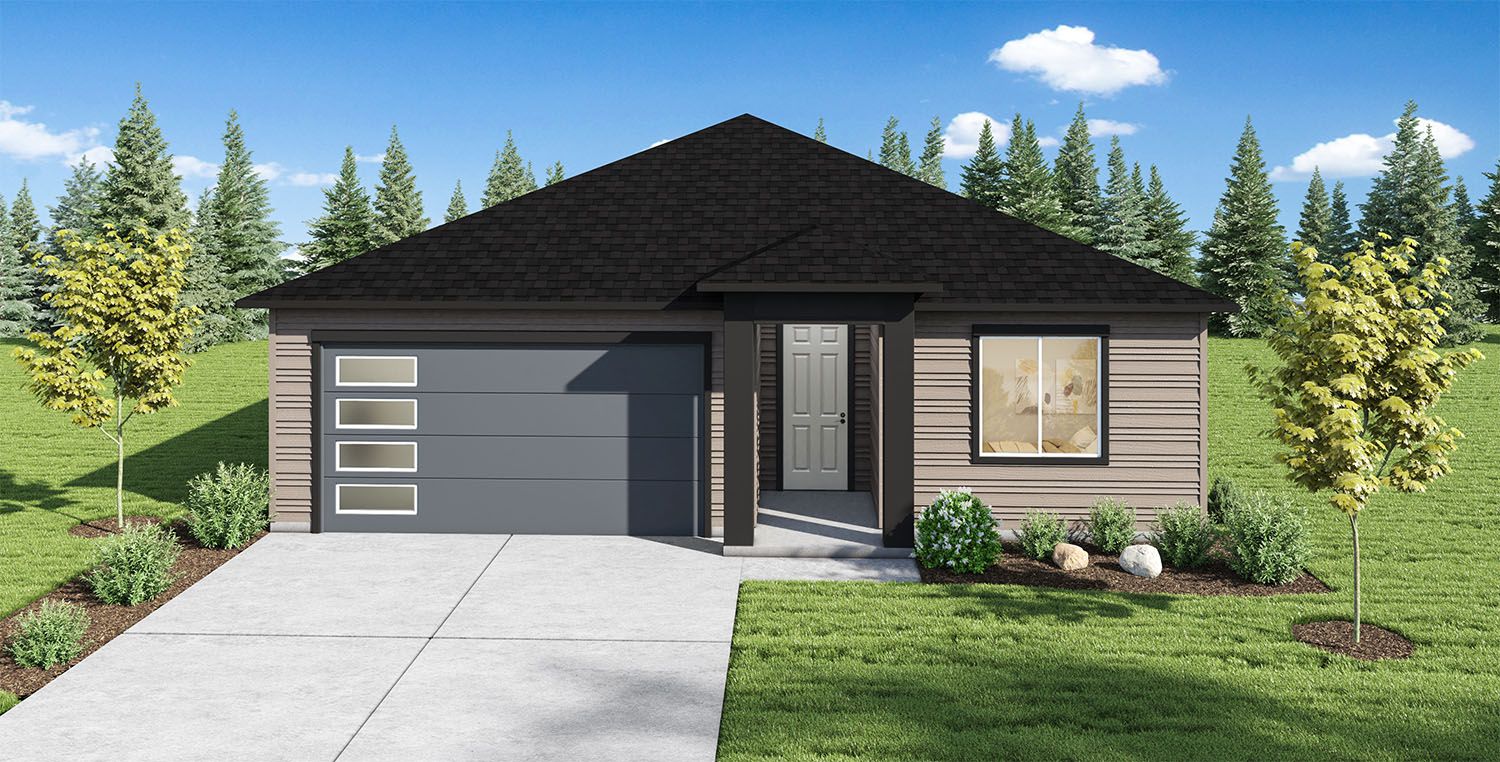 Plan 1393 - Paradise Park: Quincy, Washington - Aho Construction