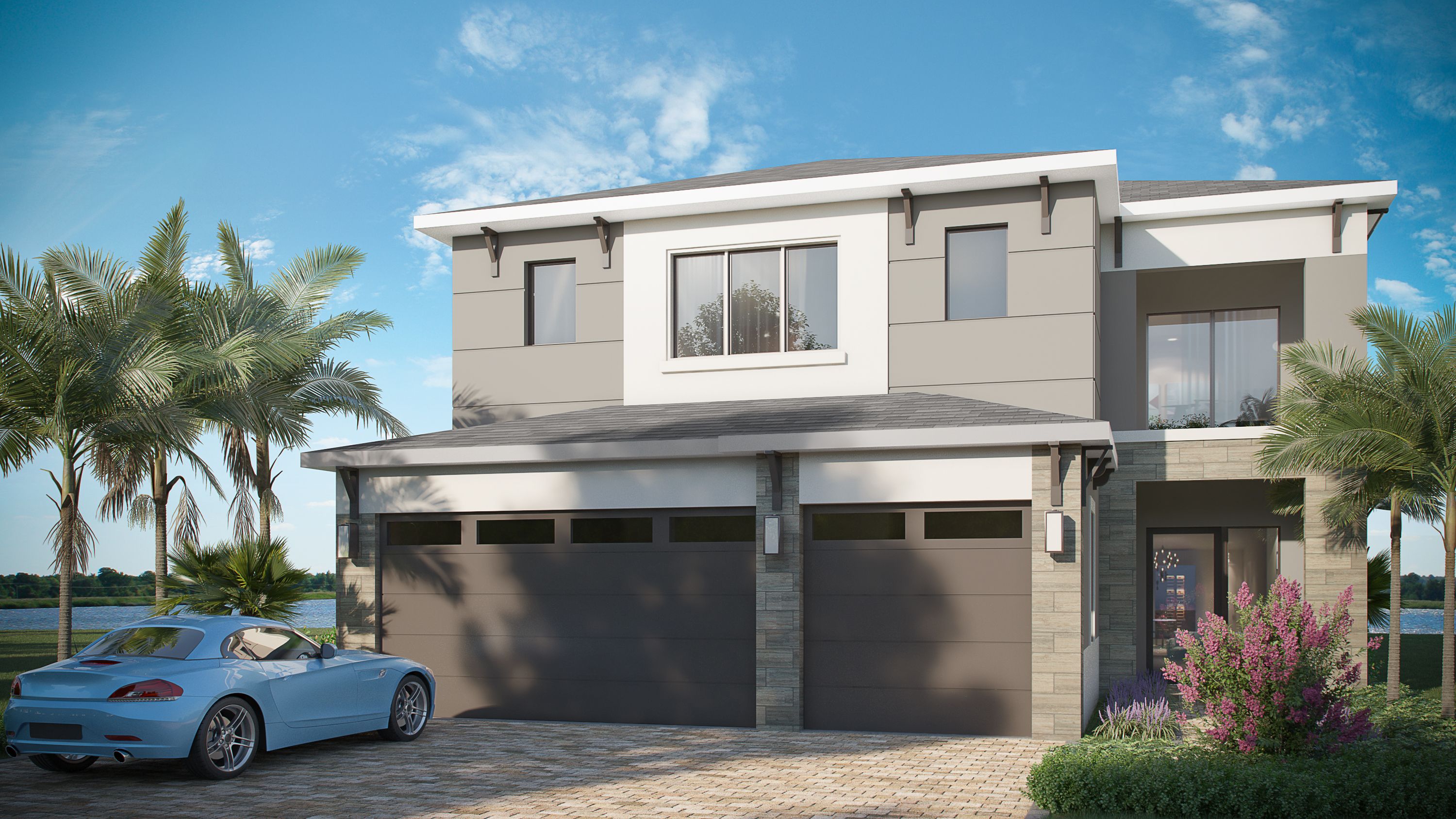 Monterey - Solana Bay at Avenir: Palm Beach Gardens, Florida - Akel Homes