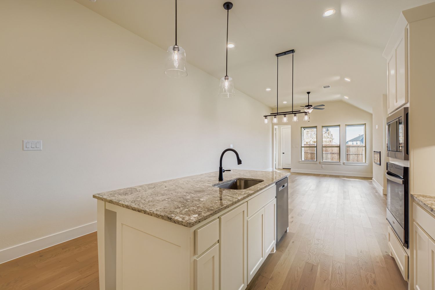 Plan 1471 Representative Photo - Kitchen/Living Room