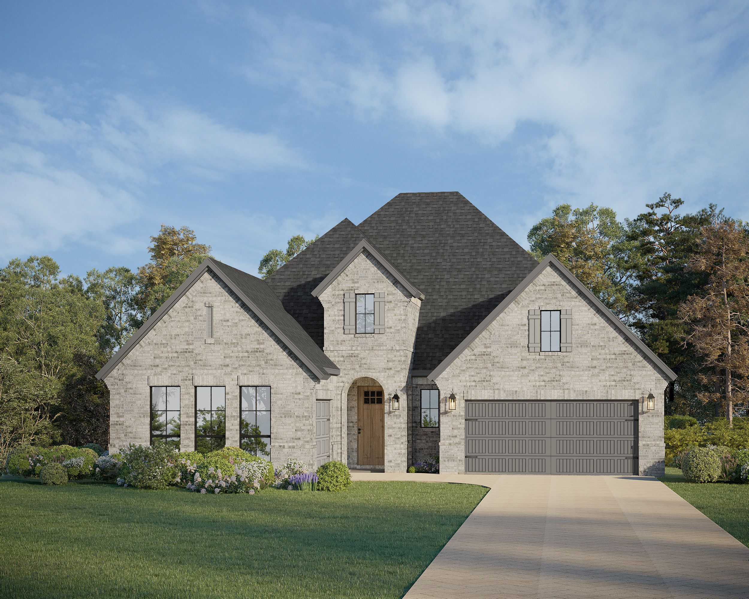 Plan 1631 Elevation H