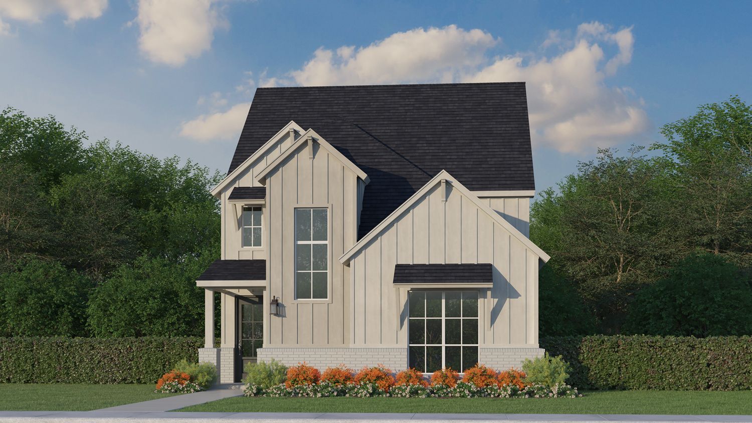 Plan 1458 Elevation E