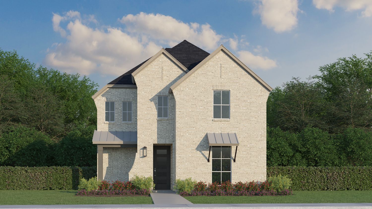 Plan 1461 Elevation F