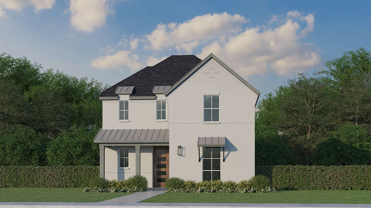 Plan 1462 Elevation F