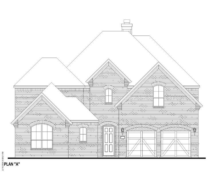 Plan 609 Elevation A