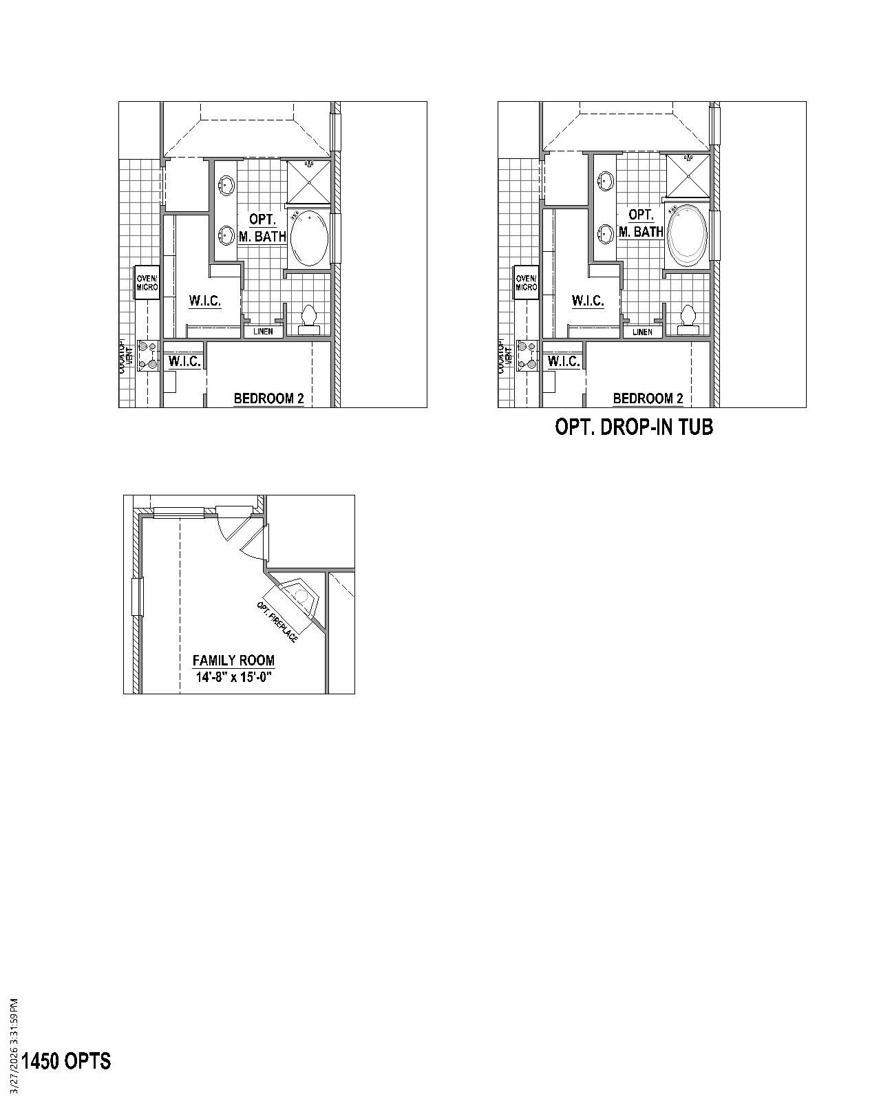 Plan 1450 Options