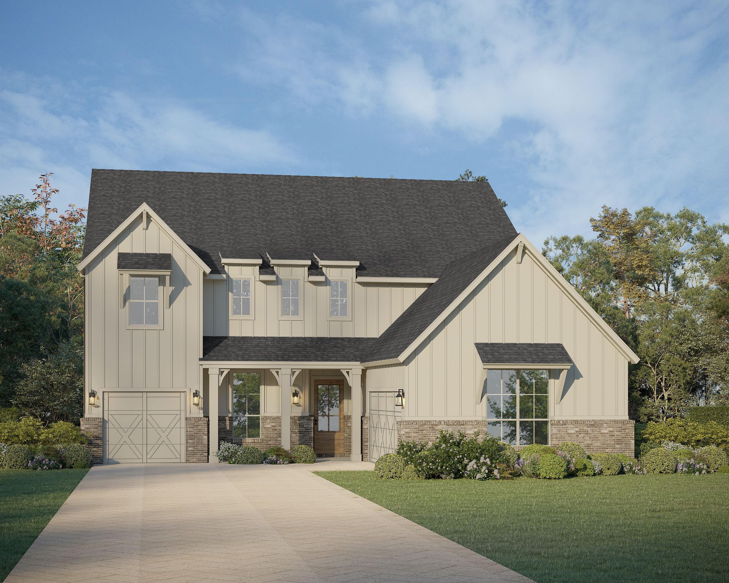 Plan 1647 Elevation F