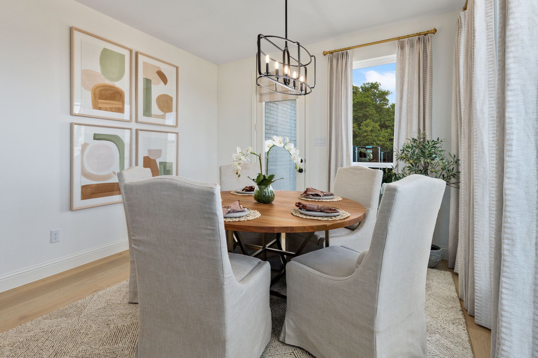 Plan 1406 Dining Area Representative Photo