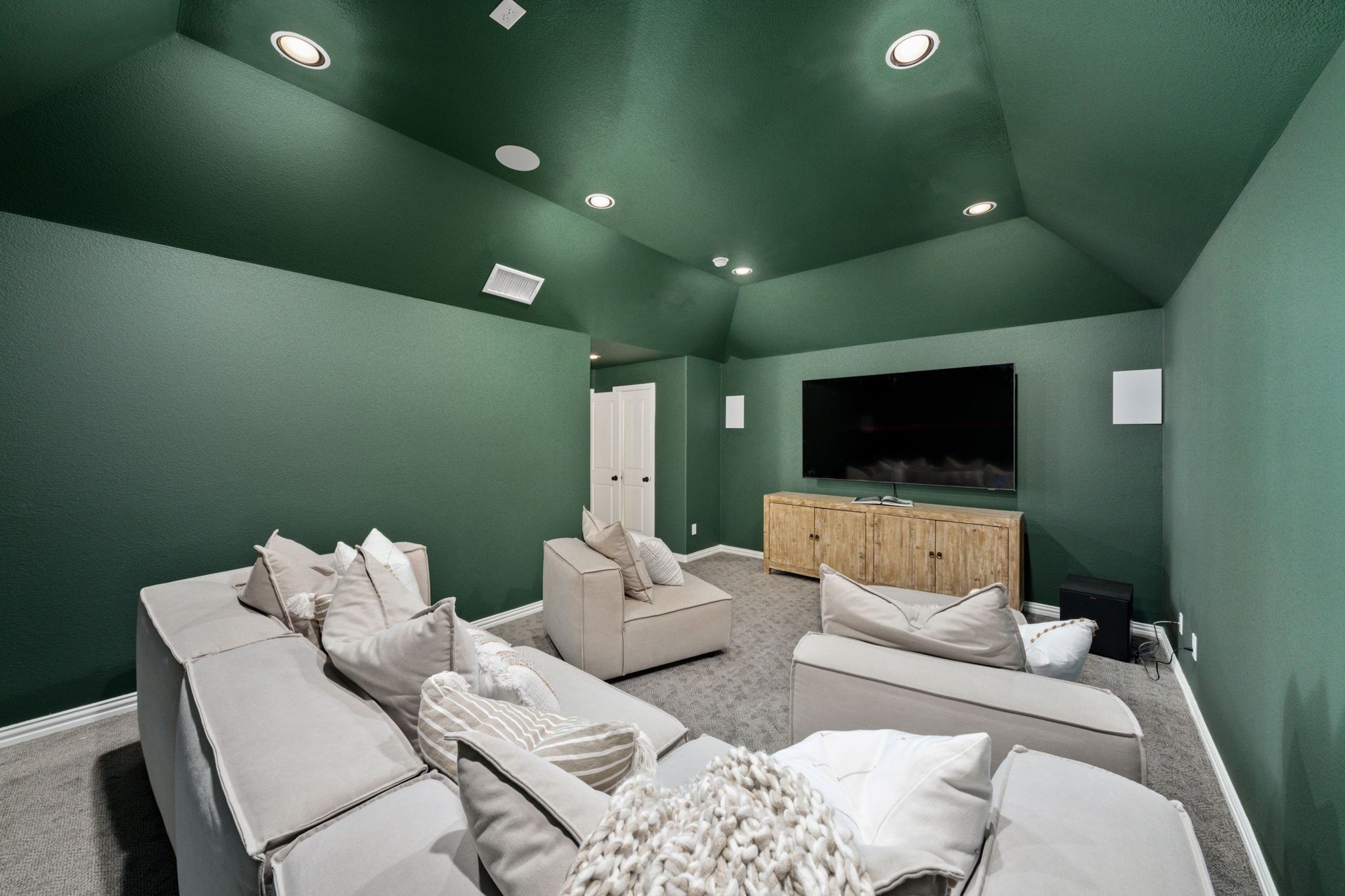 Plan 1406 Media Room Representative Photo