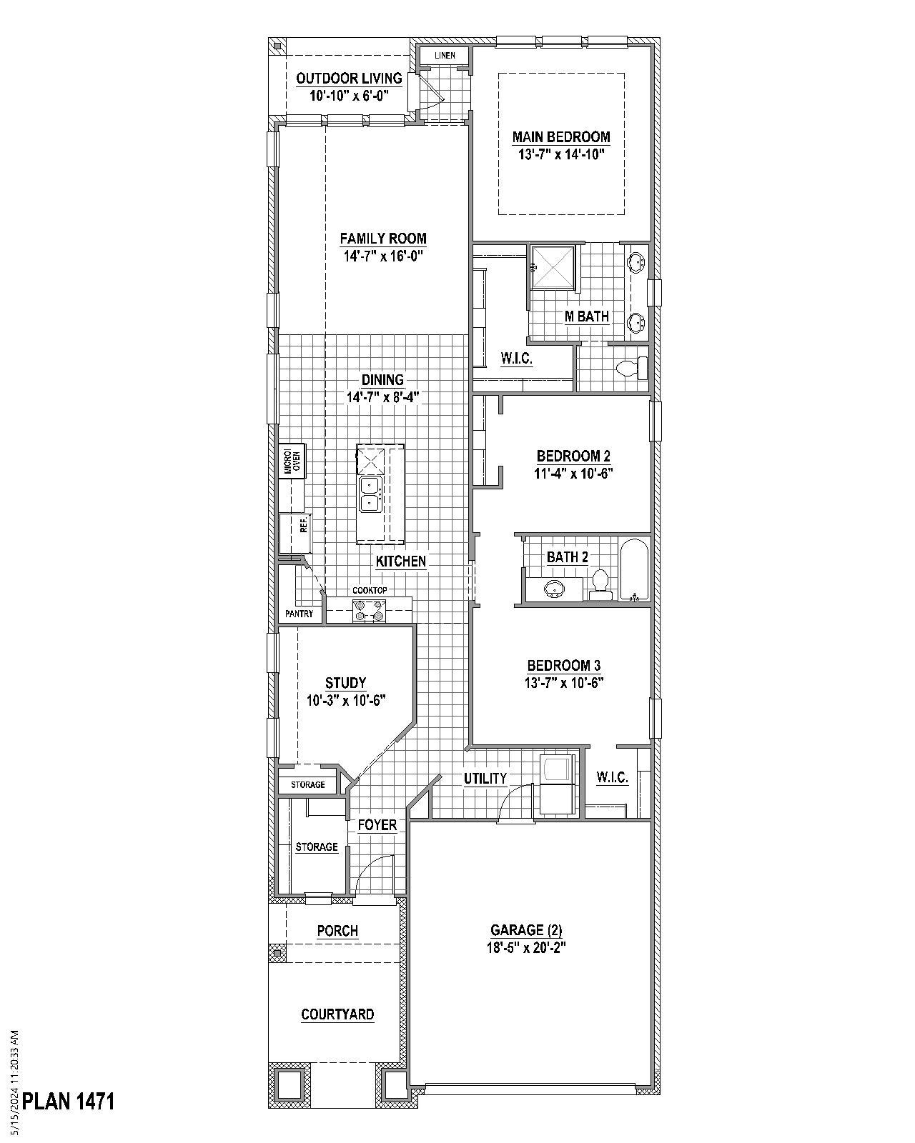 Plan 1471 1st Floor