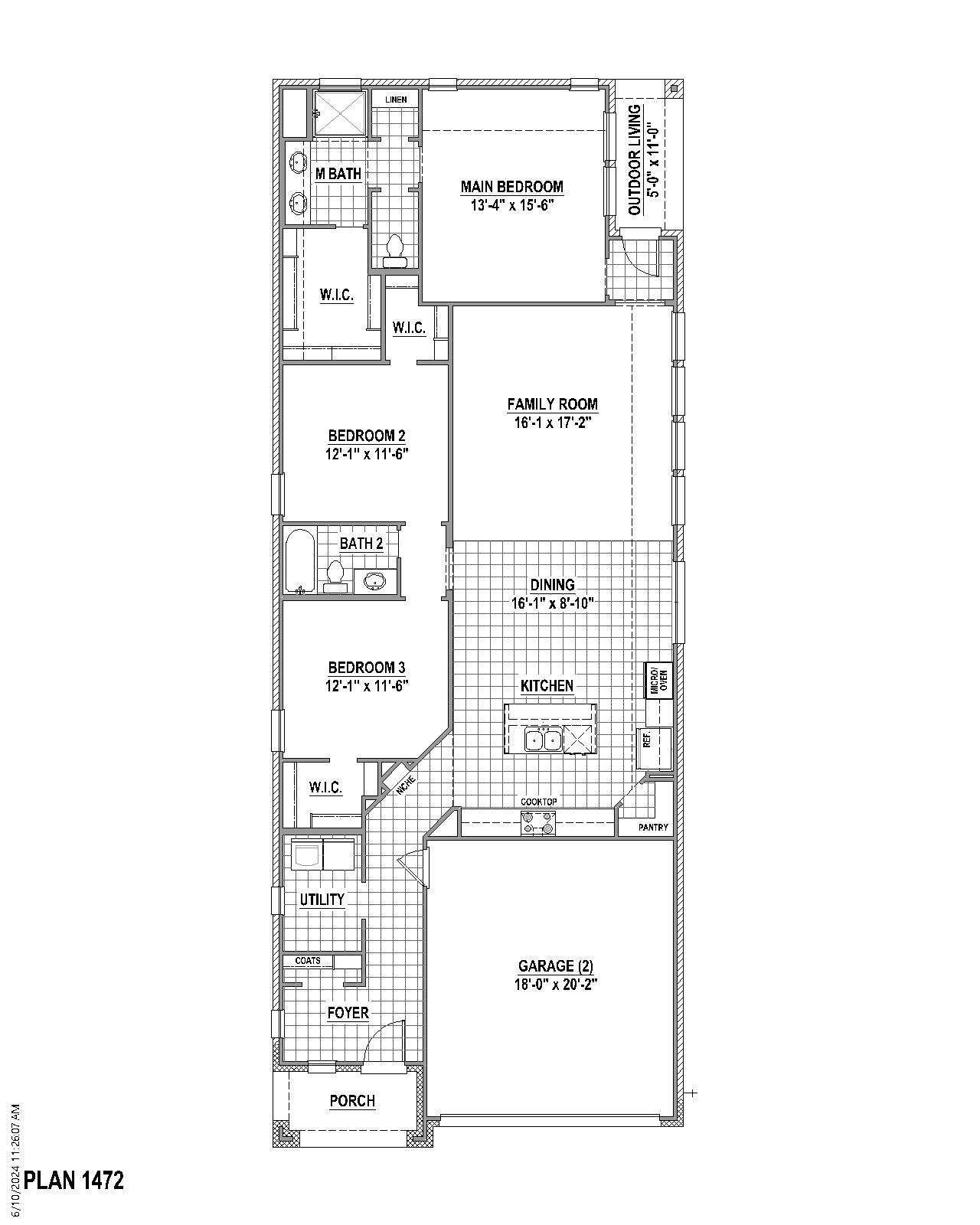 Plan 1472 1st Floor
