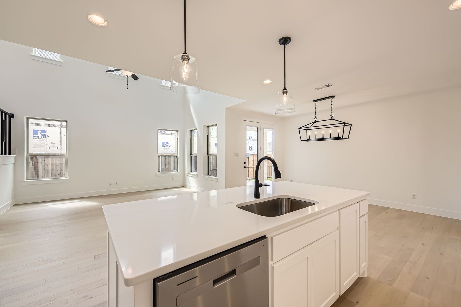 Plan 1457 Living/Kitchen Representative Photo