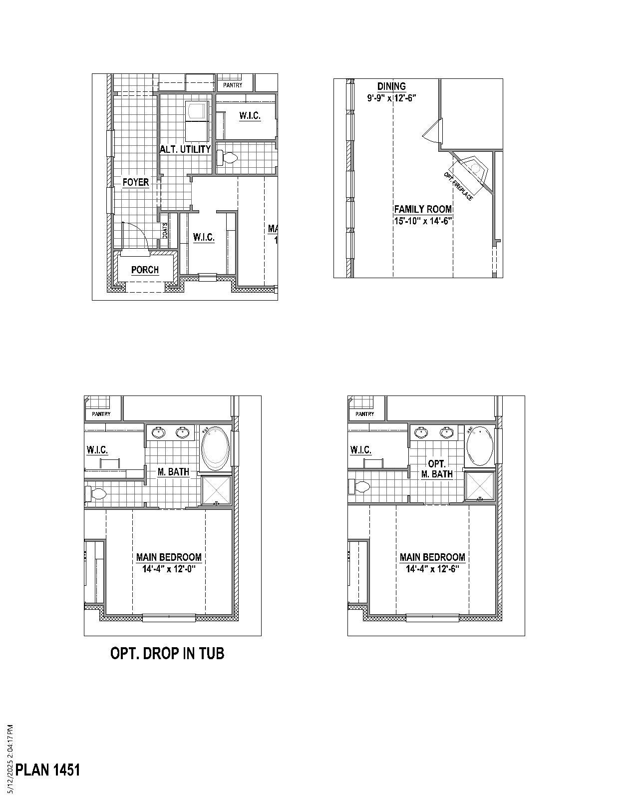 Plan 1451 Options