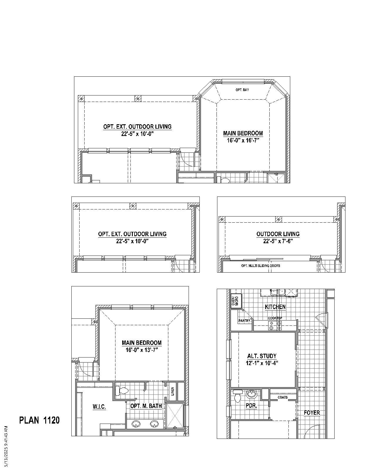 Plan 1120 Options