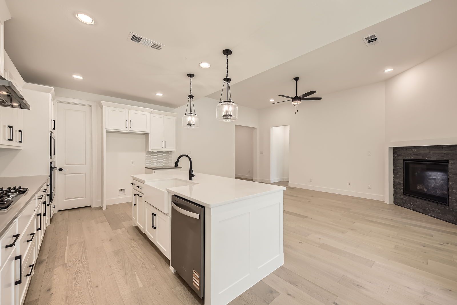 Plan 1561 Representative Photo - Living Room/Kitchen