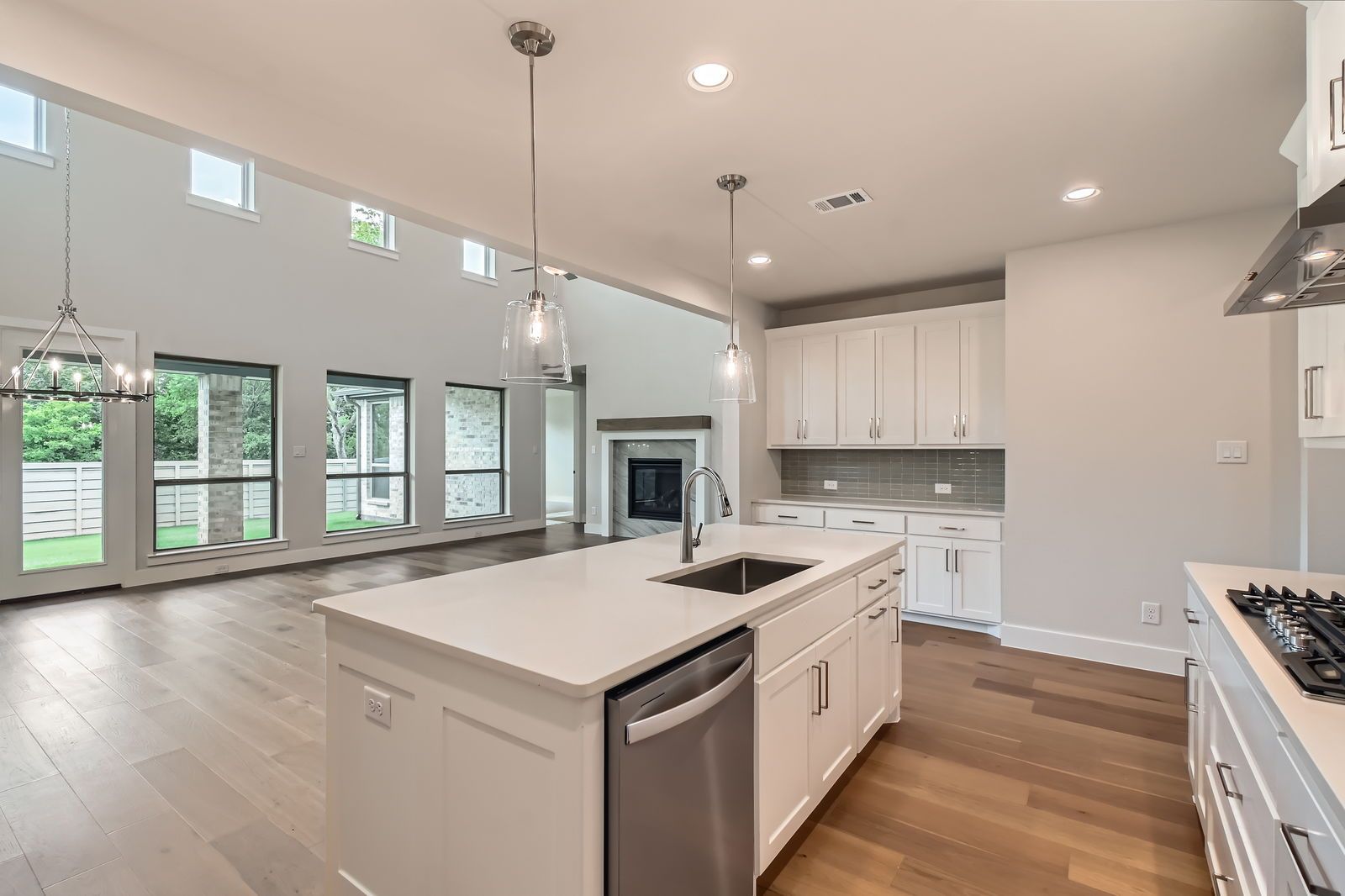 Plan 1564 Representative Photo - Kitchen/Living Area