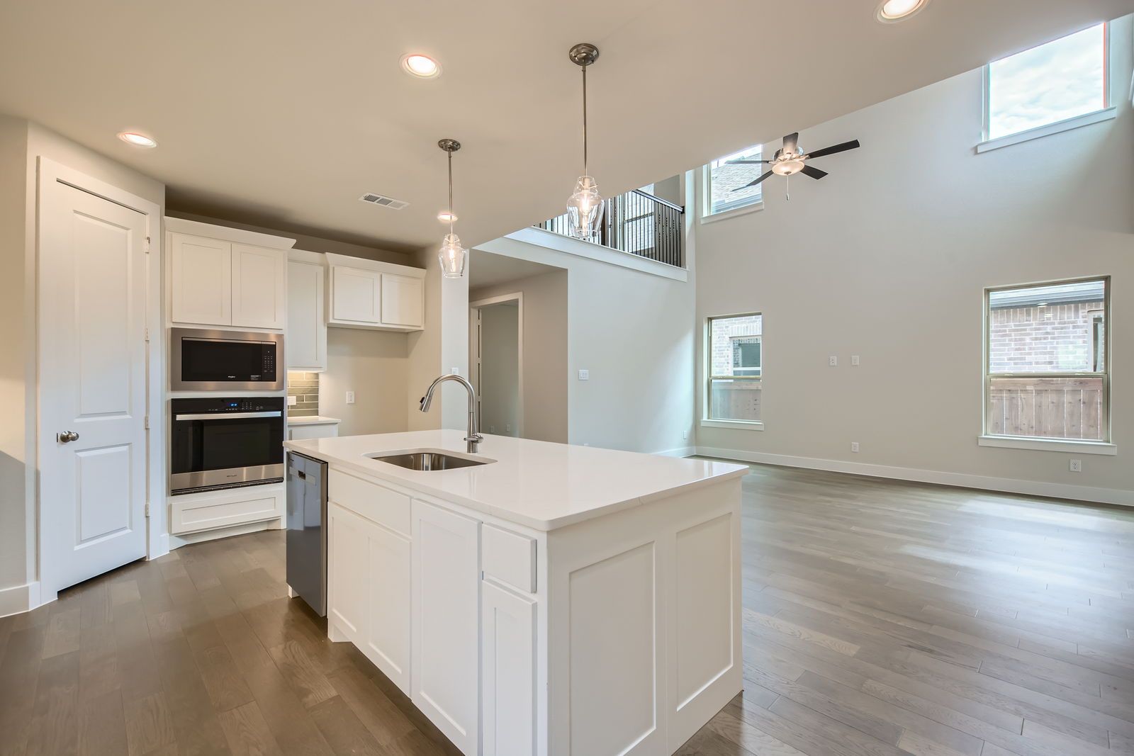 Plan 1477 - Representative Photo - Kitchen/Living Room