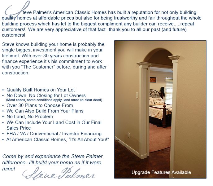 casa en American Classic Homes por American Classic Homes