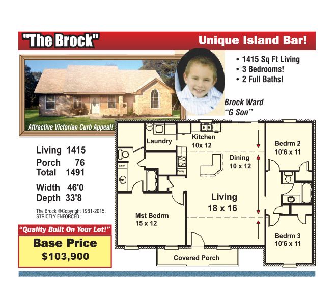 The Brock - American Classic Homes: Waco, Texas - American Classic Homes