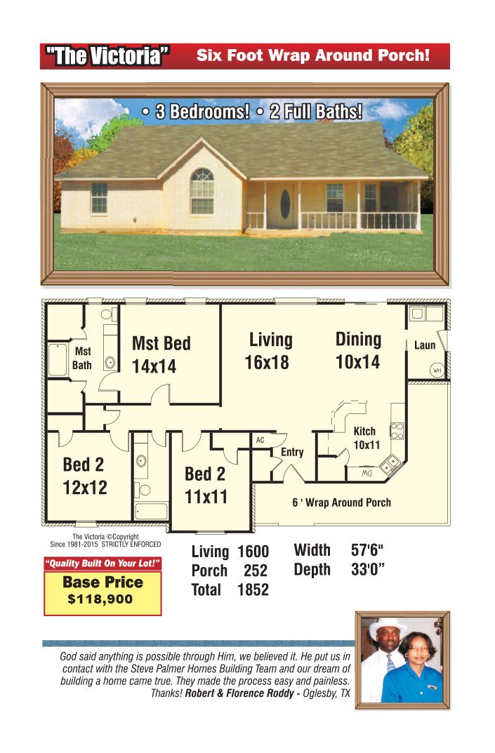 The Victoria - American Classic Homes: Waco, Texas - American Classic Homes