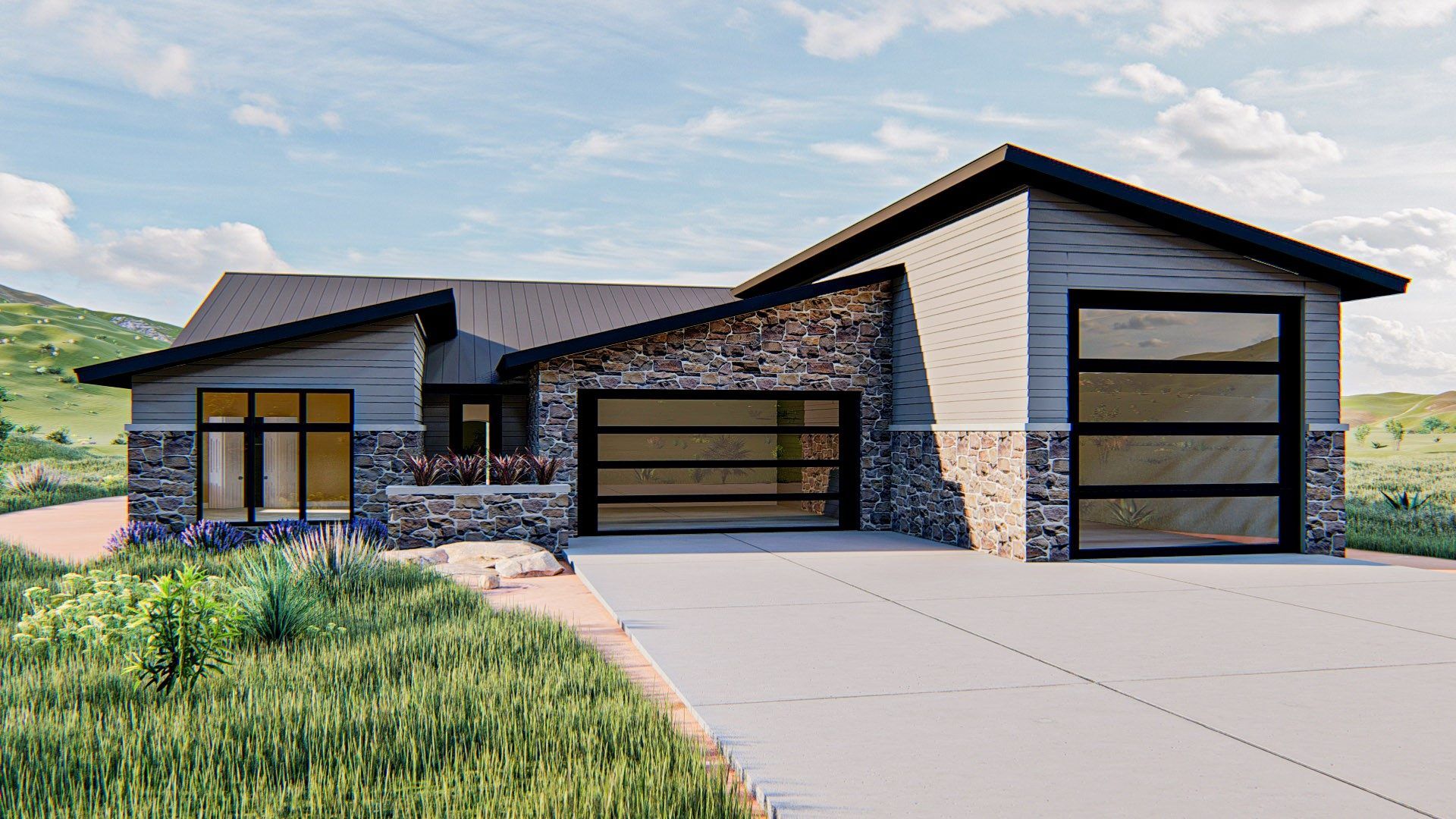 Gleeson Desert Modern Plus RV - Red Hawk at J-6 Ranch: Benson, Arizona - MC2 Homes