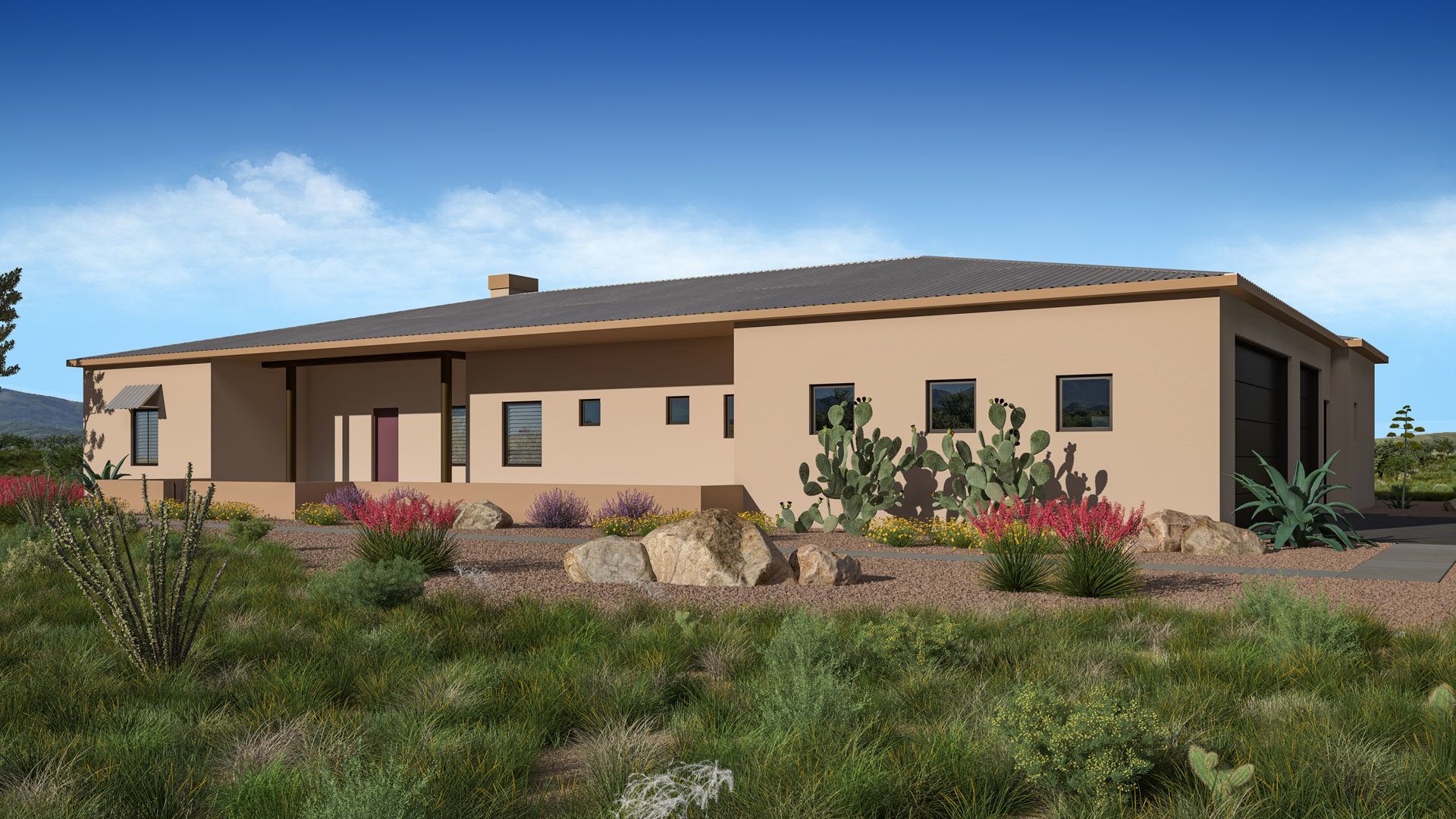 Charleston - Red Hawk at J-6 Ranch: Benson, Arizona - MC2 Homes