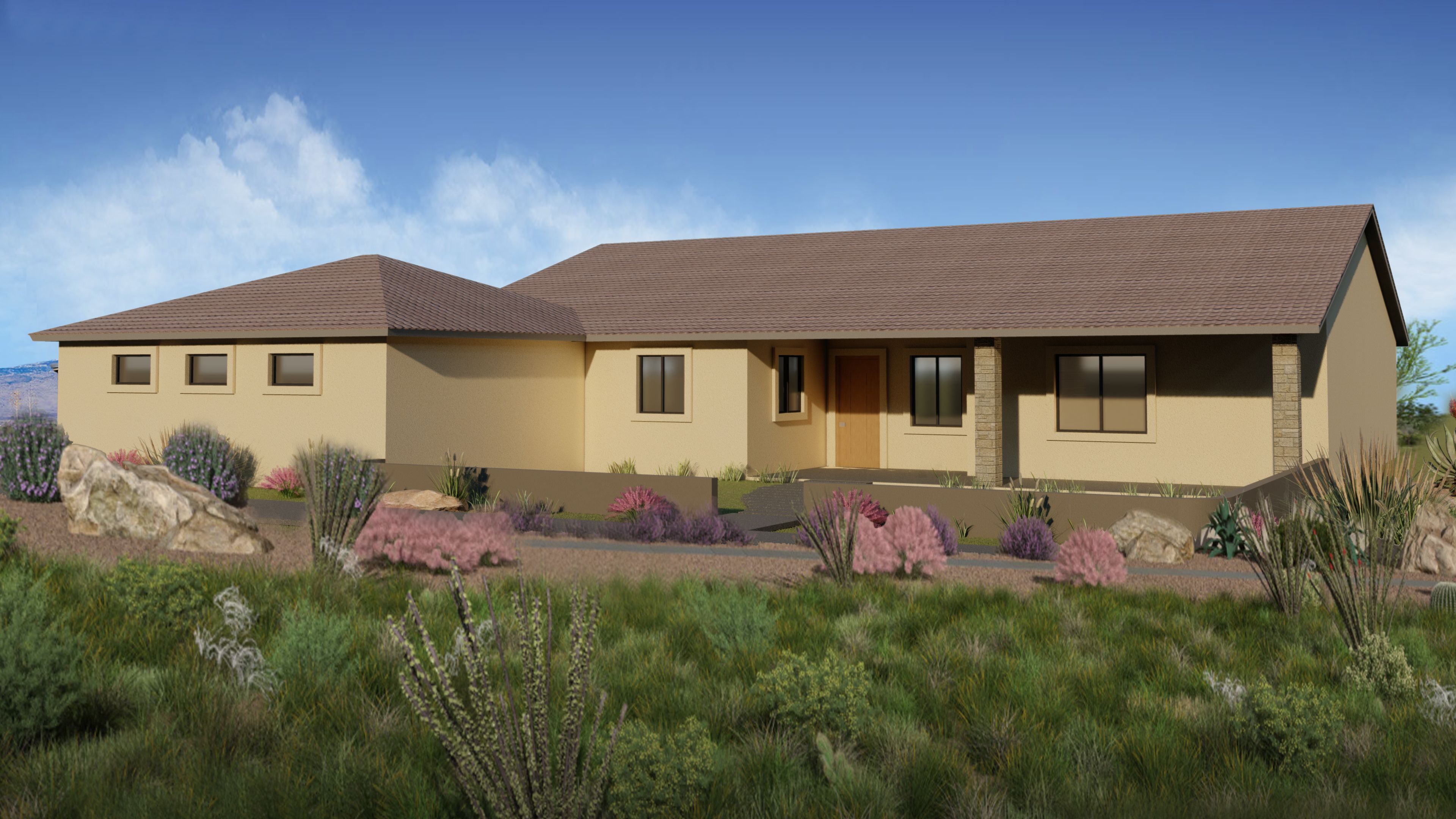 Pearce Plus - Red Hawk at J-6 Ranch: Benson, Arizona - MC2 Homes