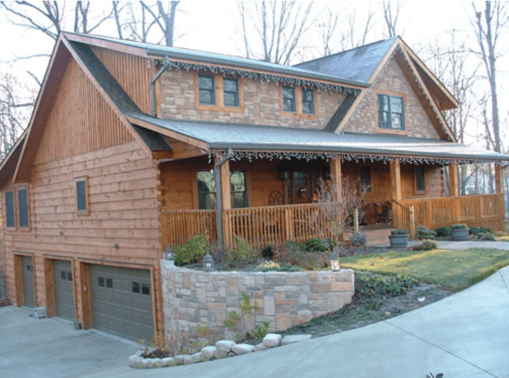 Applewood Log Homes por Applewood Log Homes en Dayton-Springfield Ohio
