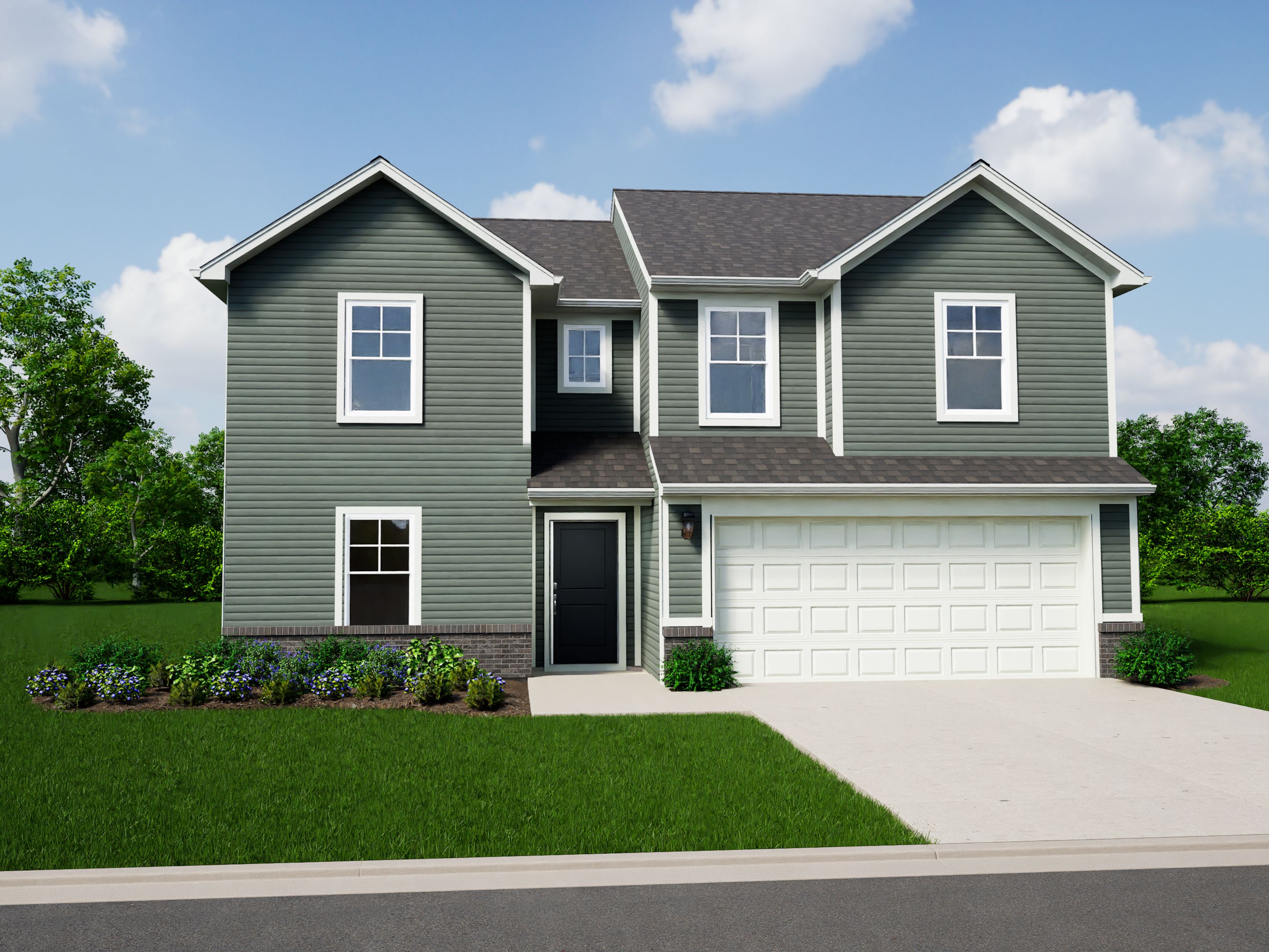 Spruce - Monroe Meadows: New Carlisle, Ohio - Arbor Homes