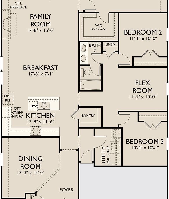 Coyote Meadows - Crockett Plan Image 1