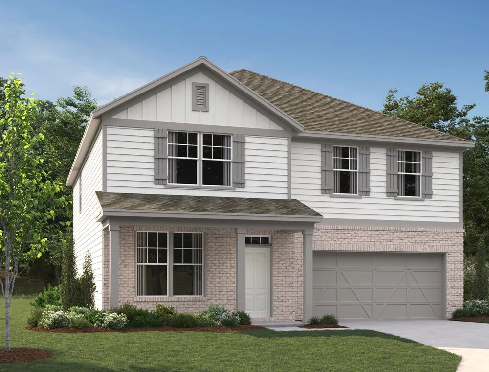 The Estates at Casteel - Hampstead Elevation Image 4