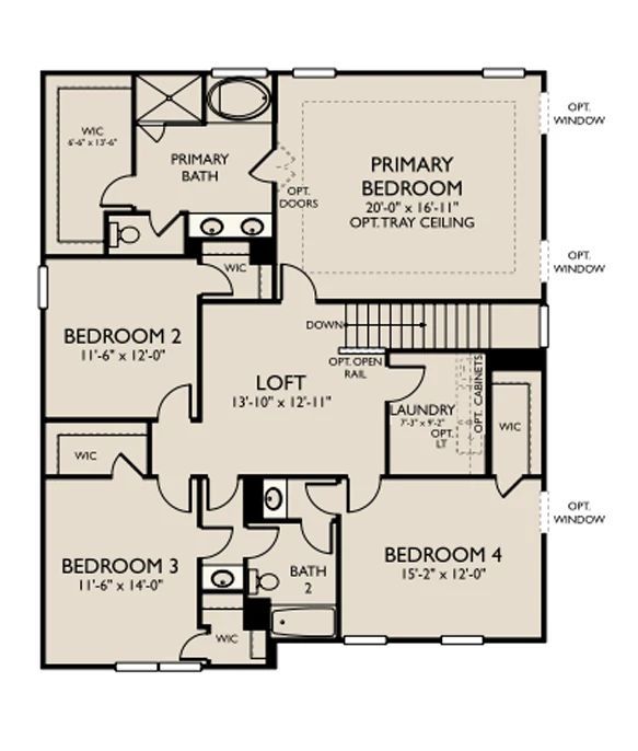 The Estates at Casteel - Hampstead Plan Image 3