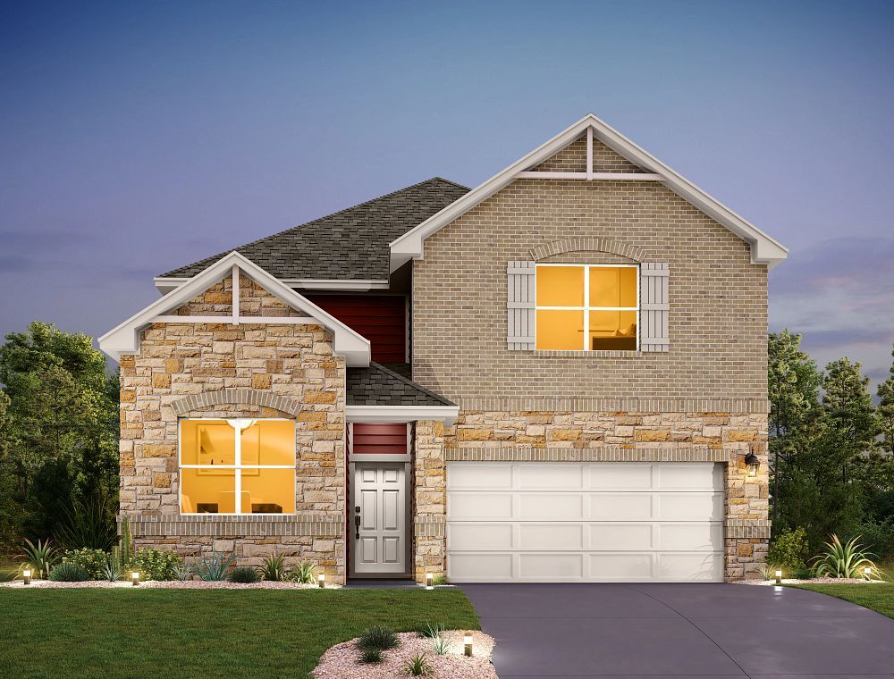 Wyatt - Berry Creek Highlands: Georgetown, Texas - Ashton Woods