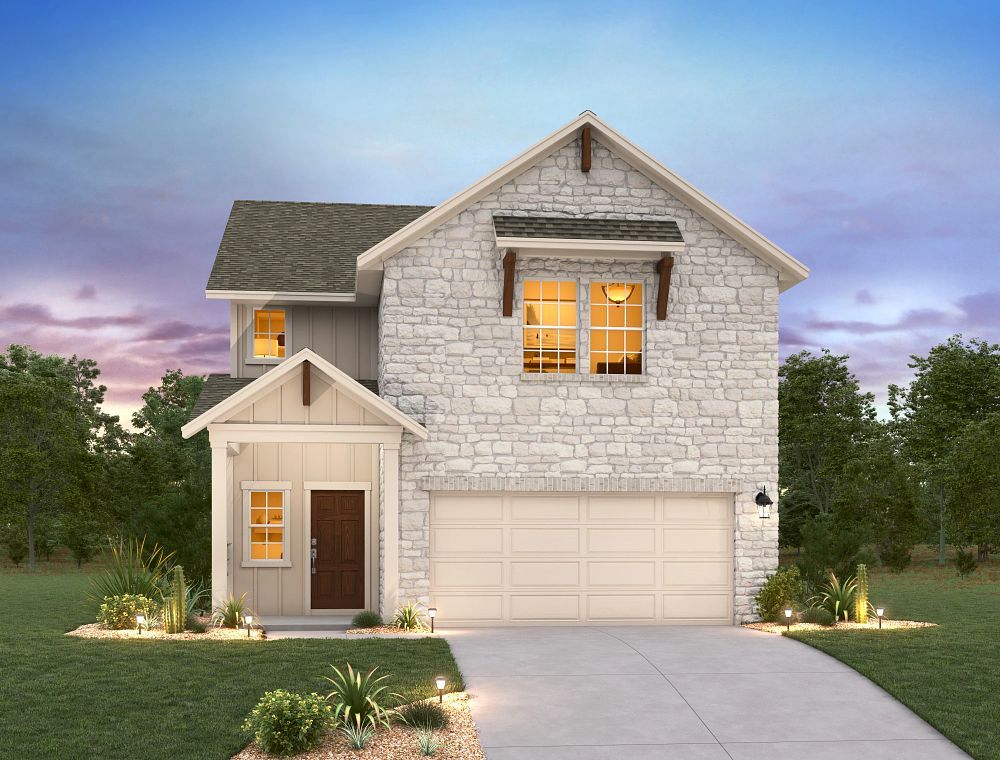 Conroe - The Trails at Carmel: Pflugerville, Texas - Ashton Woods