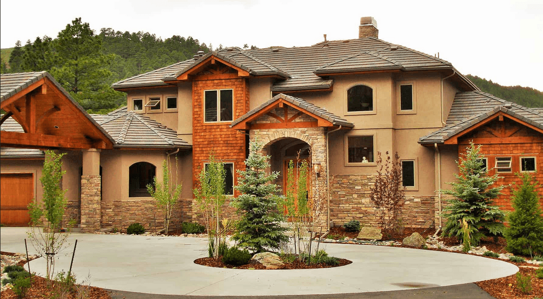 casa en Aspen Leaf Custom Homes por Aspen Leaf Builders Inc