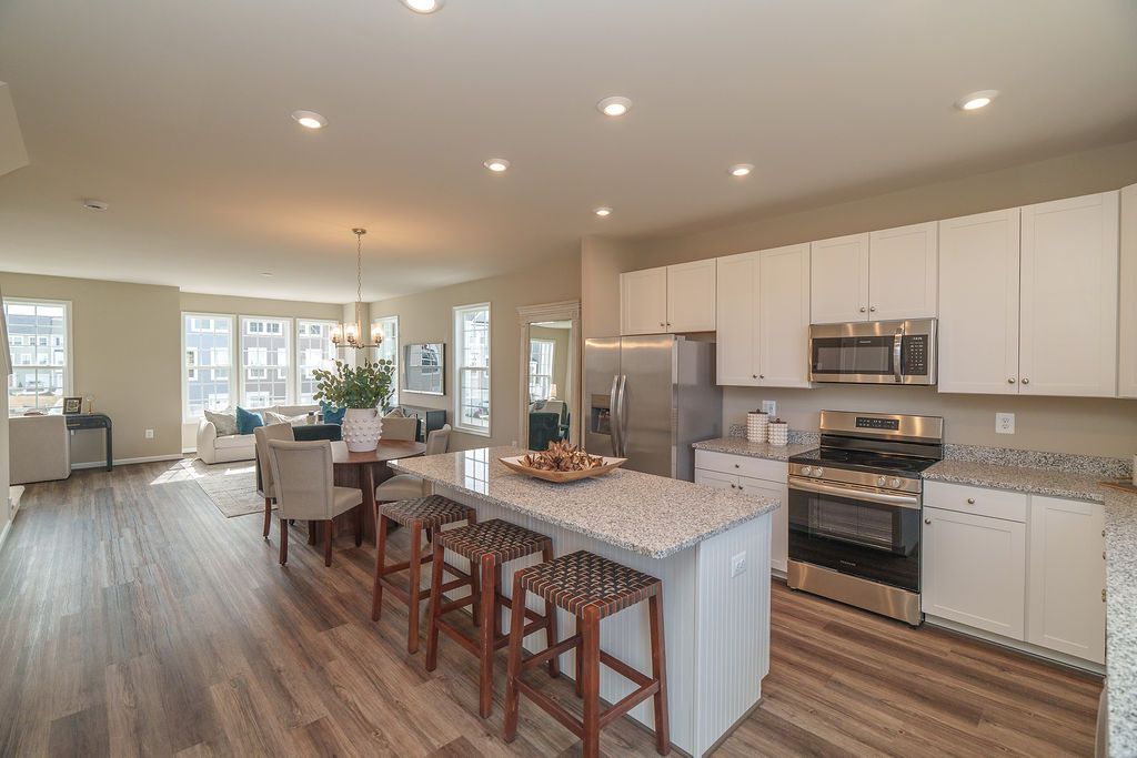 Devon - Townhomes at Evershire: Waynesboro, Virginia - Atlantic Builders