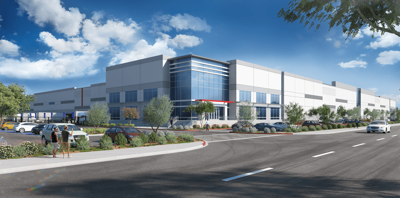 Tradeway Logistics Desert Hot Springs por Shopoff Realty Investments en Orange County California