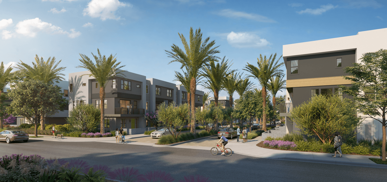 Euclid + Heil Fountain Valley por Shopoff Realty Investments en Orange County California