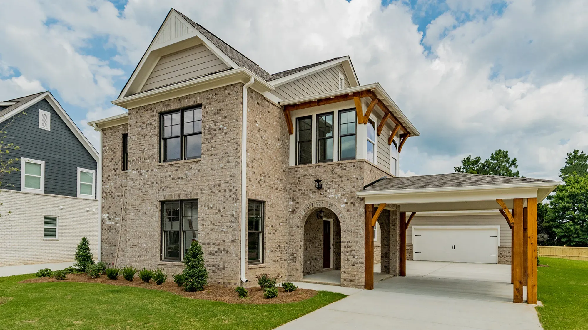 casa en Lenoir At Walker Springs por Newcastle Homes.