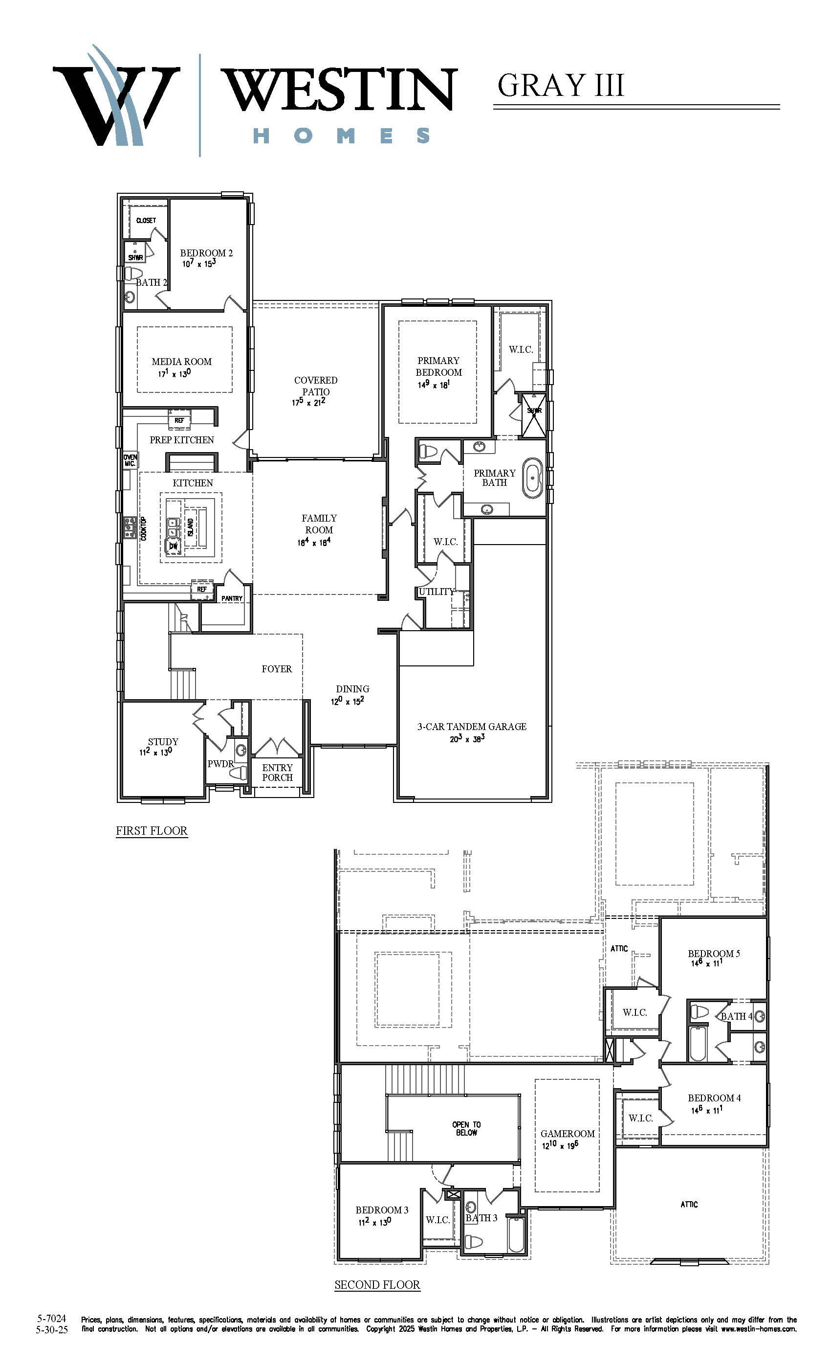 Gray III - Provence: Austin, Texas - Westin Homes