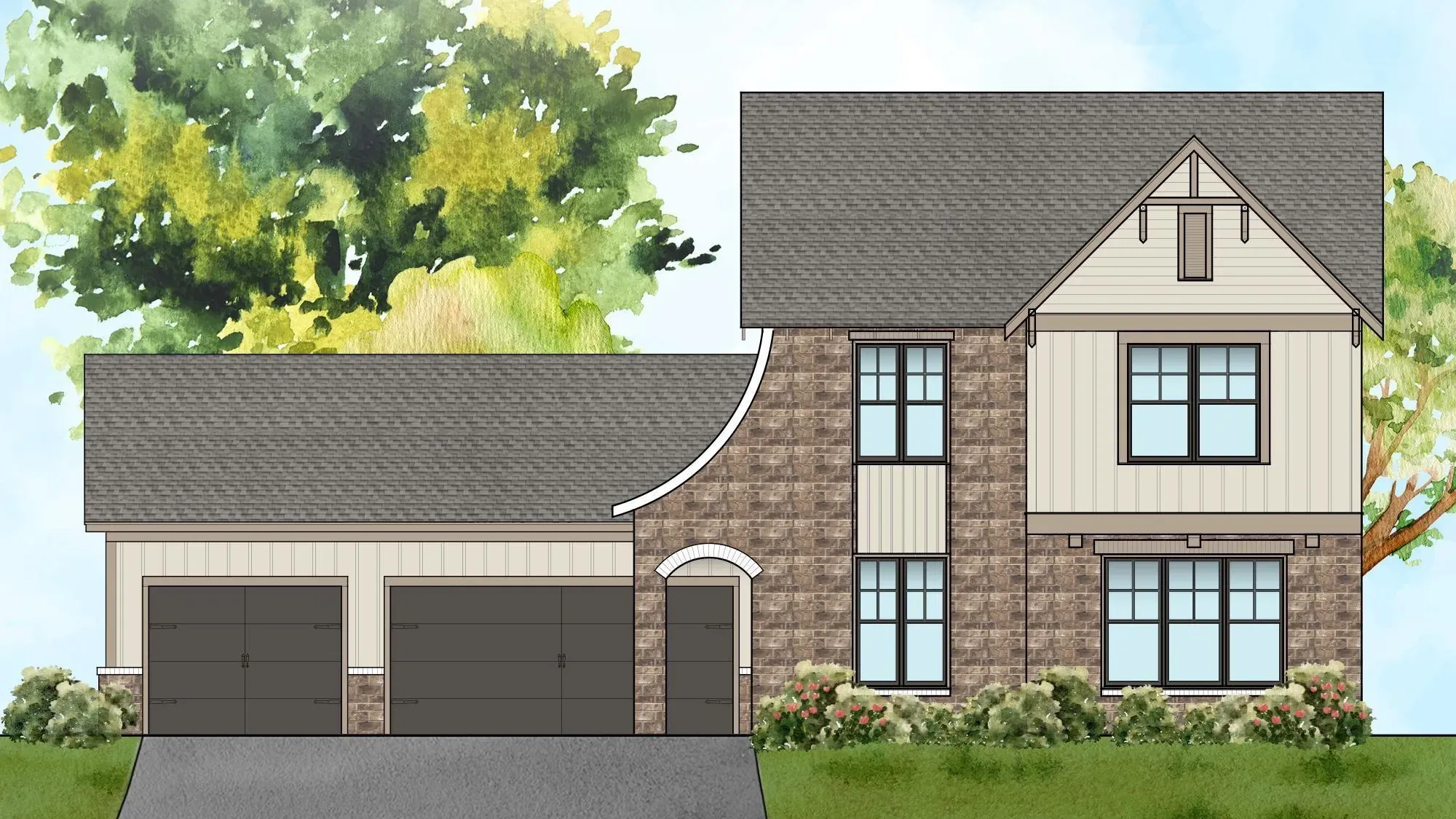 Lenoir At Walker Springs por Newcastle Homes. en Birmingham Alabama