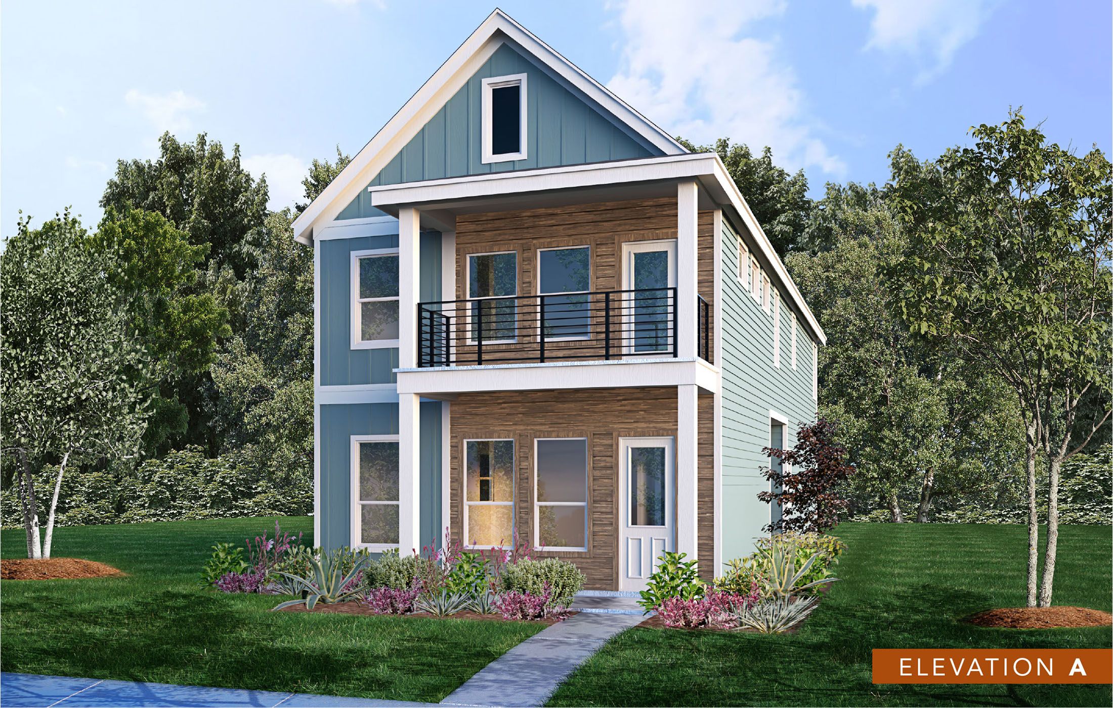 casa en New Braunfels: Town Creek por Wes Peoples Homes